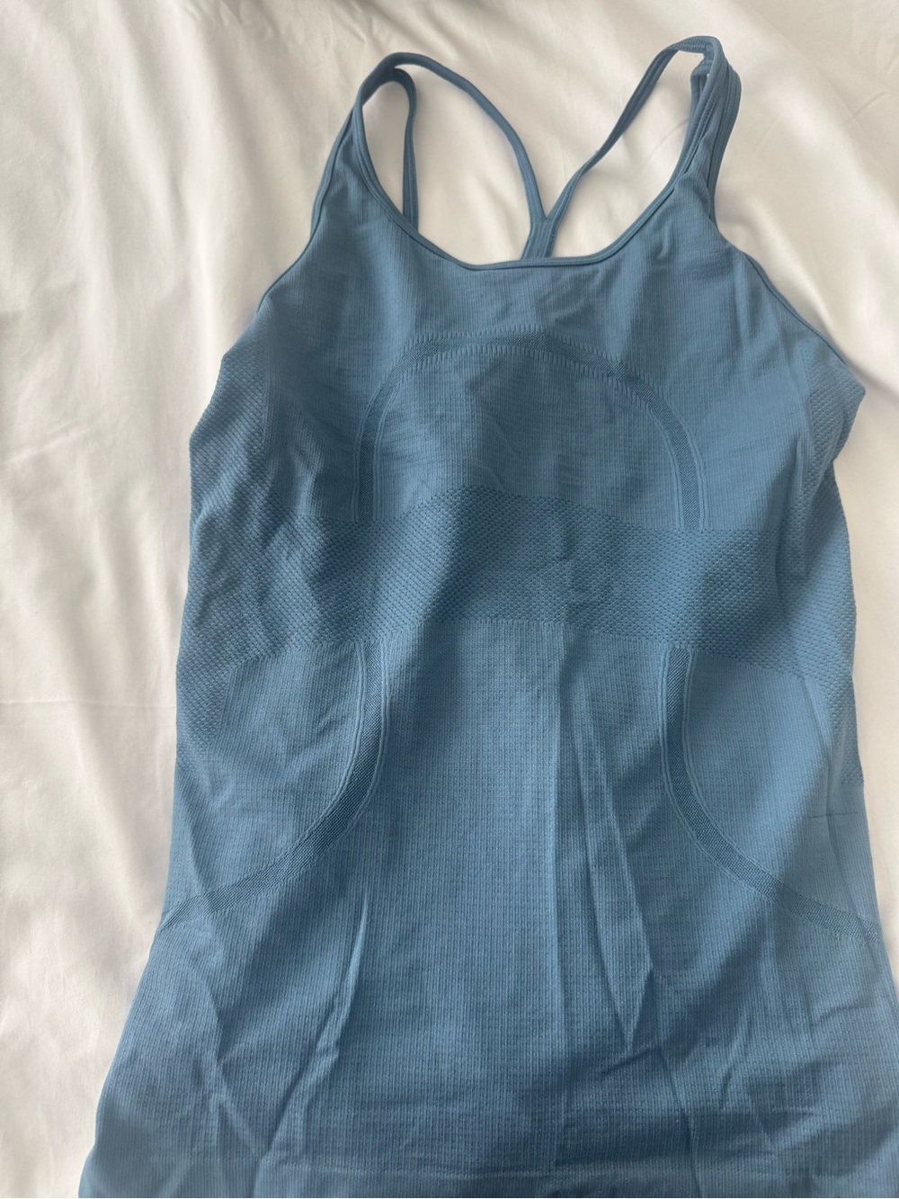 lululemon athletica Slate Blue Strappy Tank